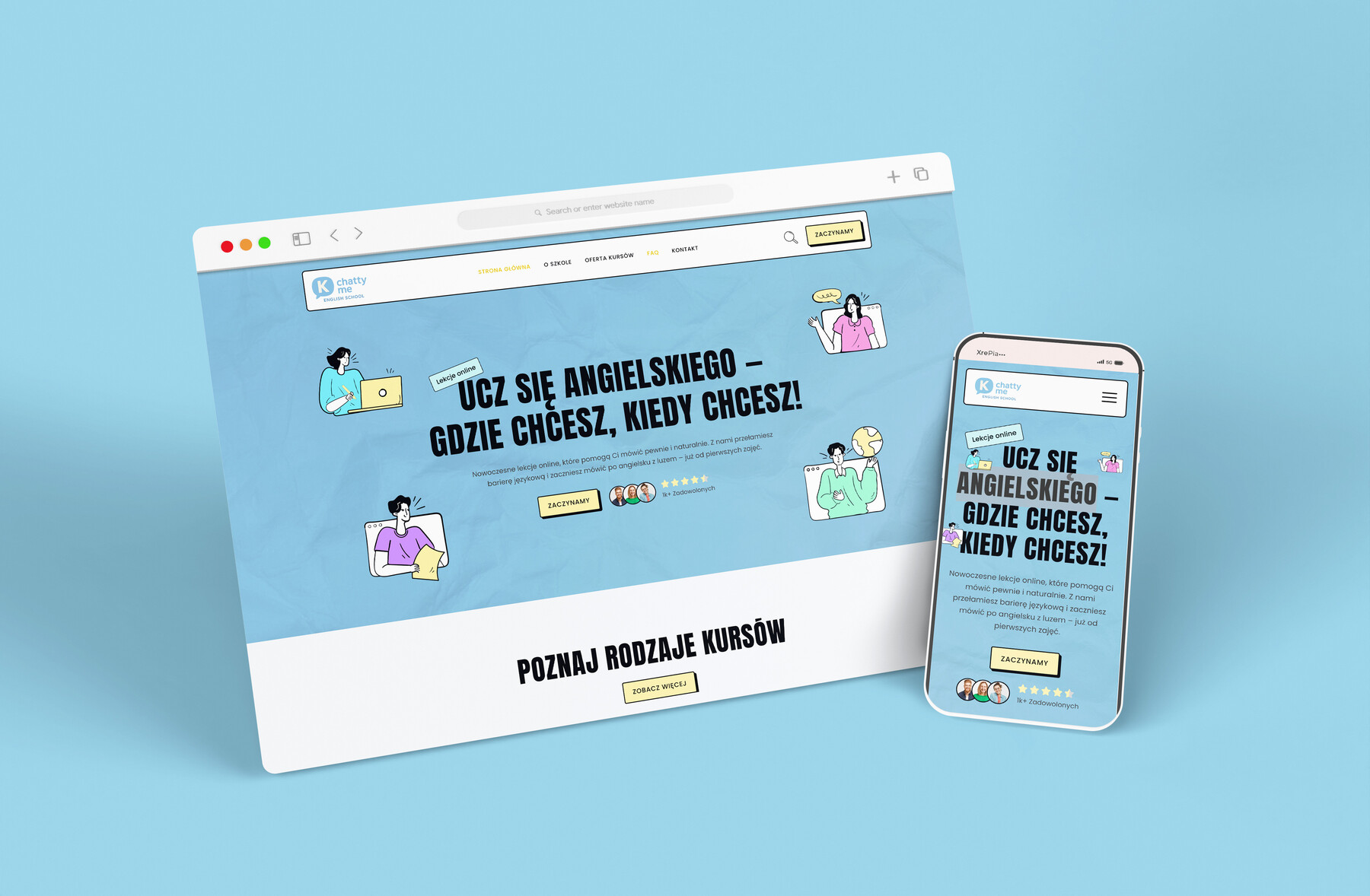 Realizacja klikamy.net — ChattyMe