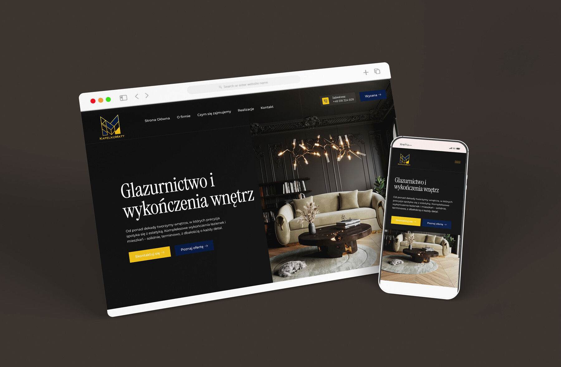Realizacja klikamy.net — Kafelko Matt