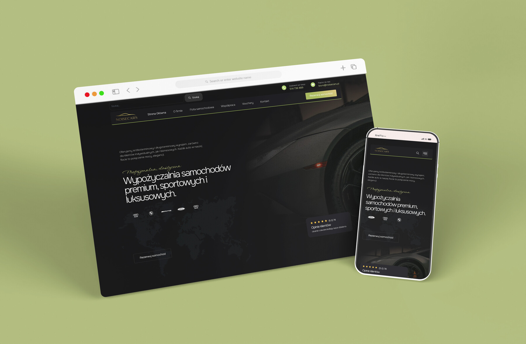 Realizacja klikamy.net — Noise Cars