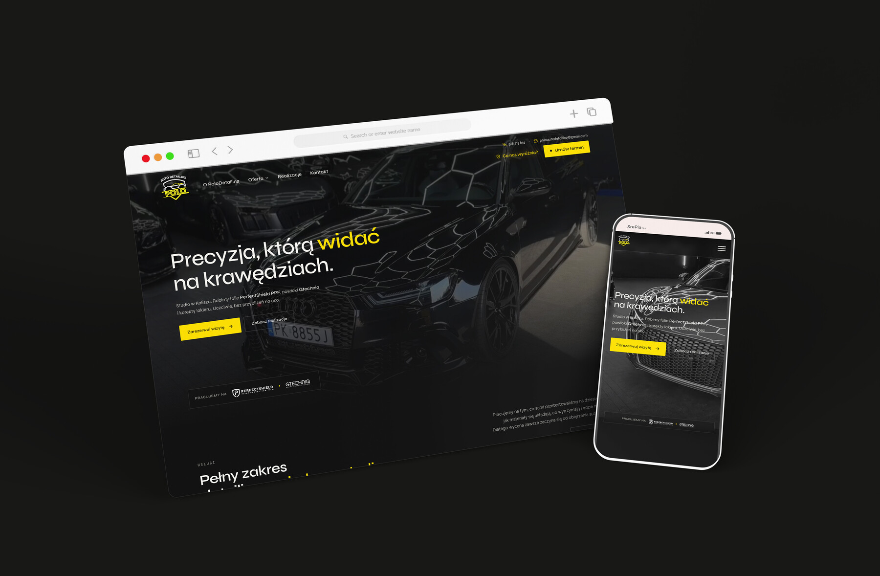 Realizacja klikamy.net — Polo Detailing