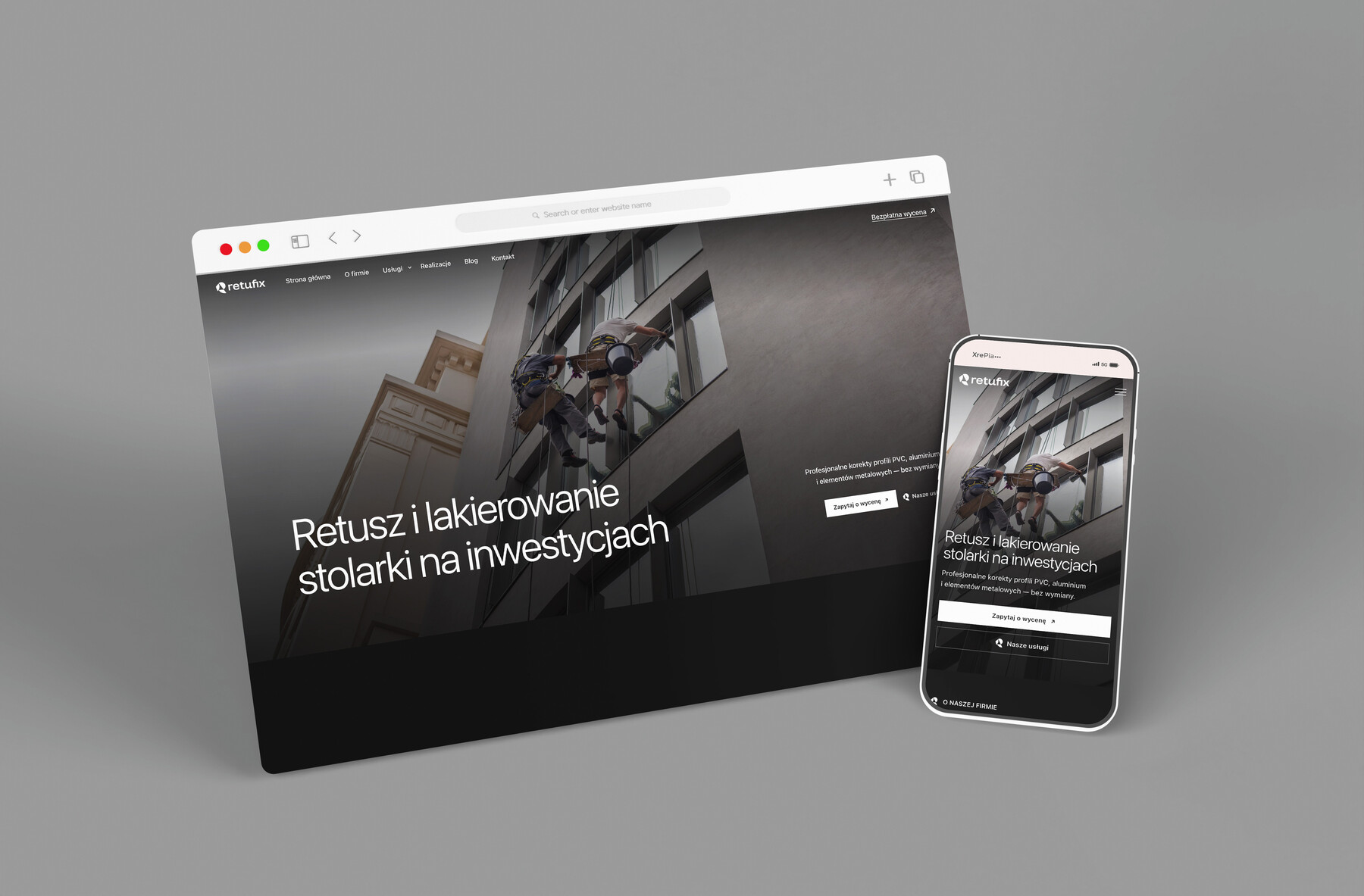 Realizacja klikamy.net — RetuFix