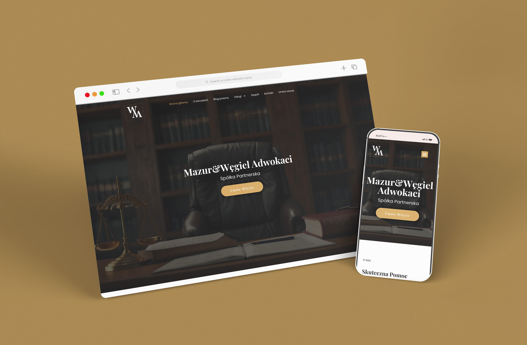 Realizacja klikamy.net — WM Legal